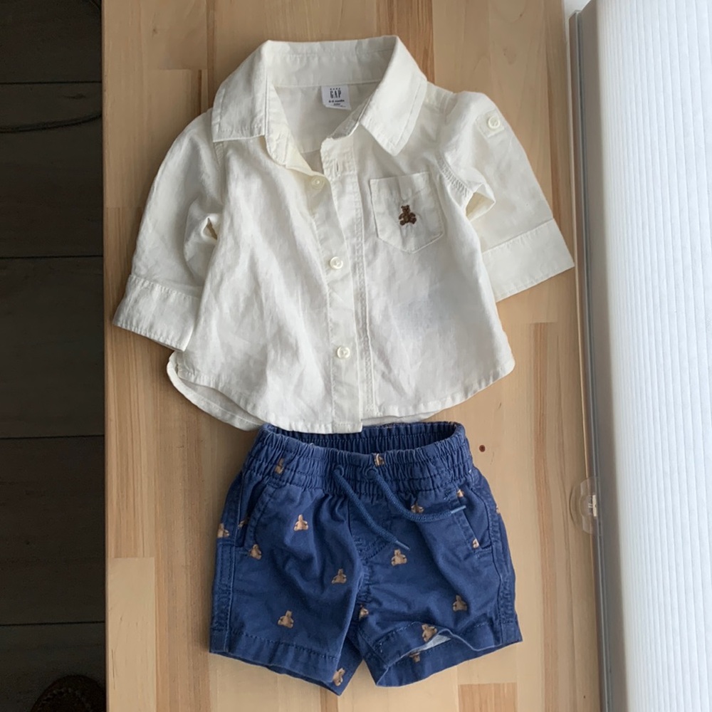 Gap baby bear 2 piece outfit